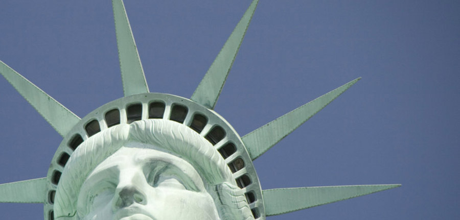 US ESTA Statue of Liberty Background